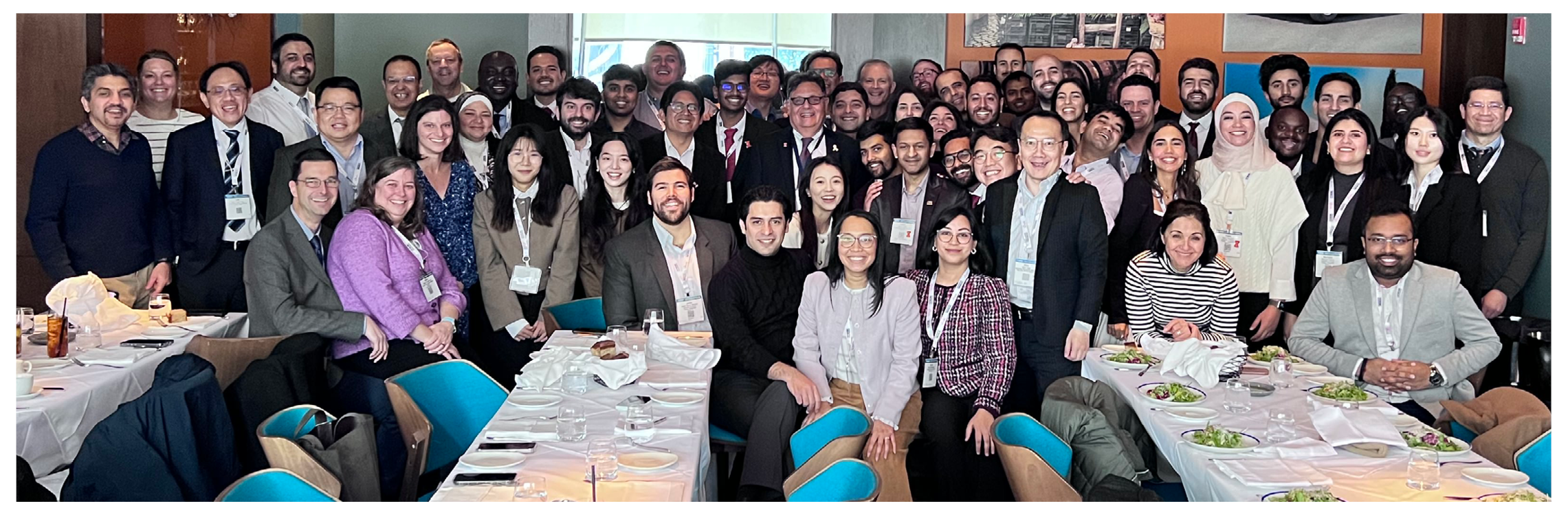 Current and former students connect at Al-Qadi&rsquo;s annual luncheon.