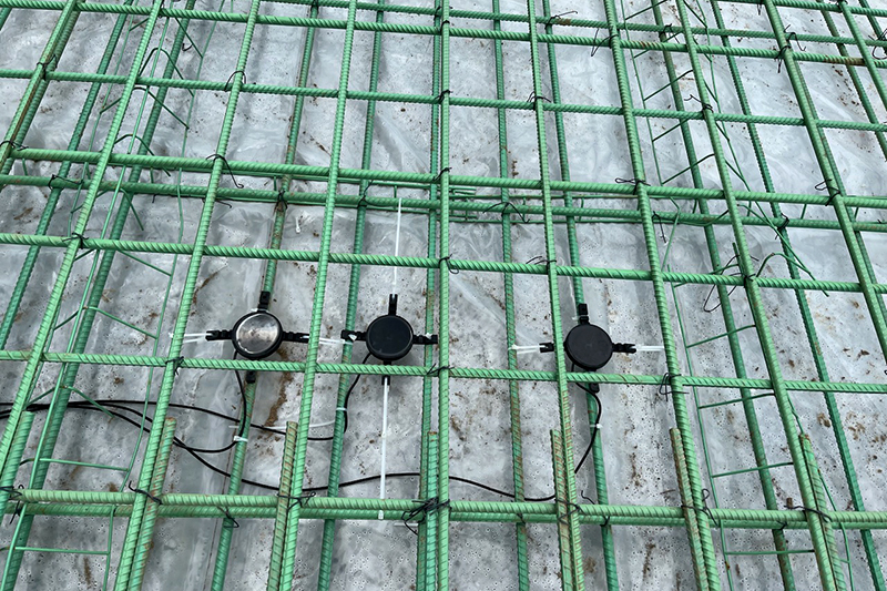 REBEL sensor technology, developed by Purdue University, during a verification test by the Indiana Department of Transportation.