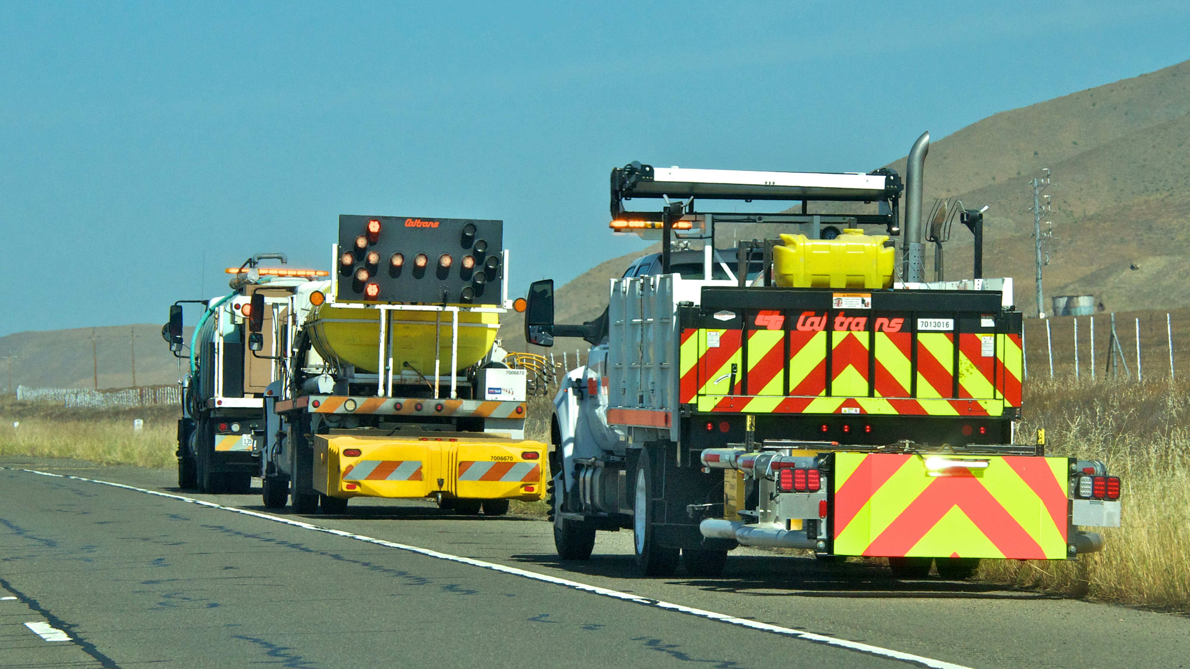 Truck-mounted attenuators, which are attached to the back of work trucks, protect highway workers by helping to absorb the impact of potential crashes.