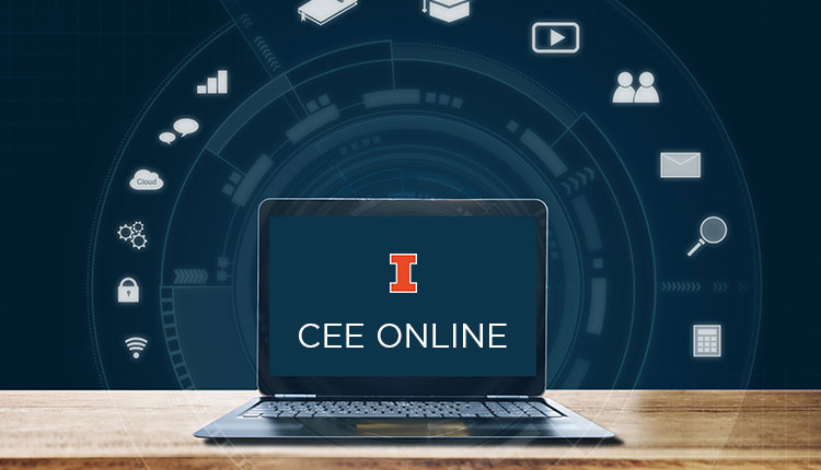CEE at Illinois offers the No. 1 online civil engineering master&rsquo;s degree program, according to U.S. News &amp; World Report.