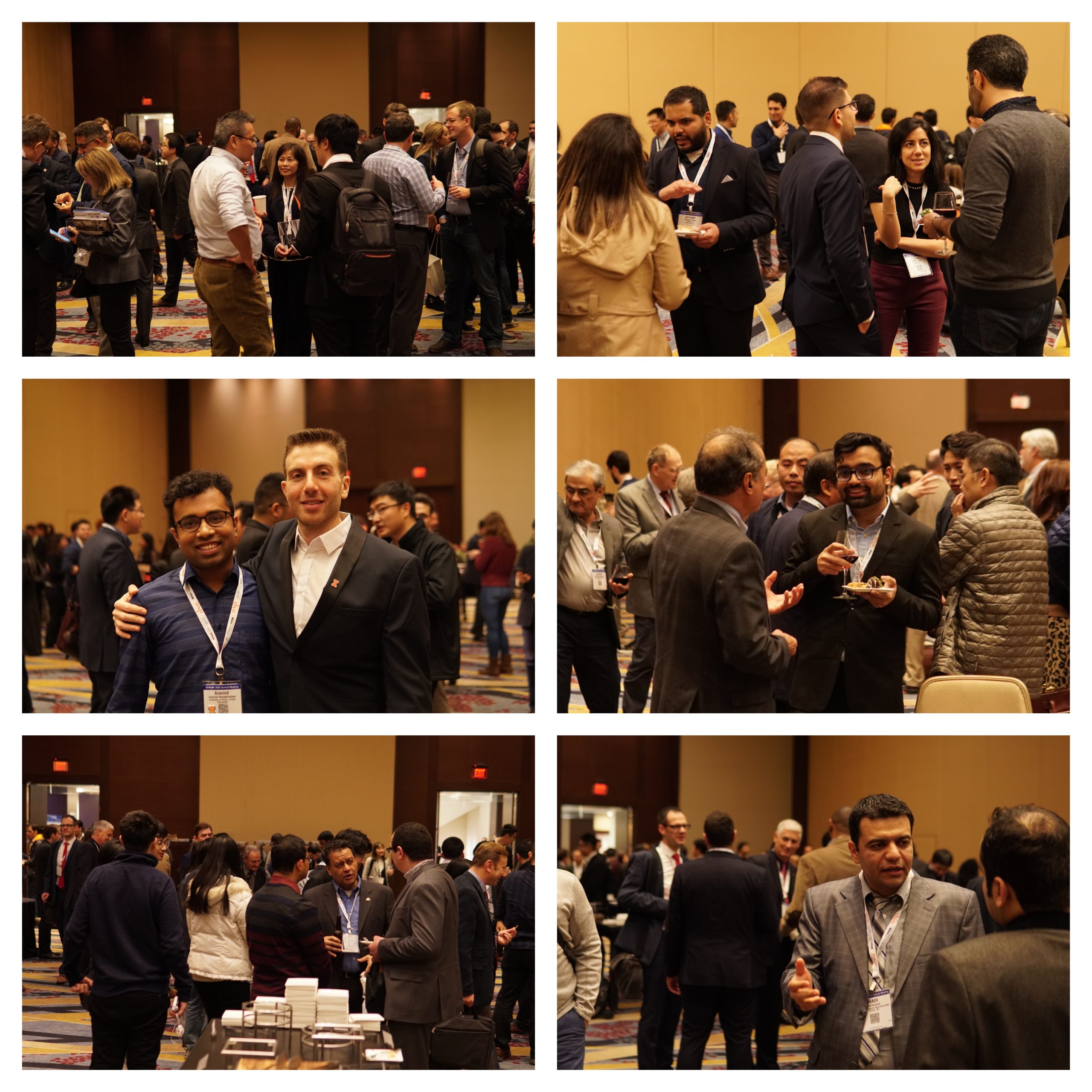 At the transportation reception, attendees had the opportunity to discuss the latest in transportation and network with future potential endeavors.