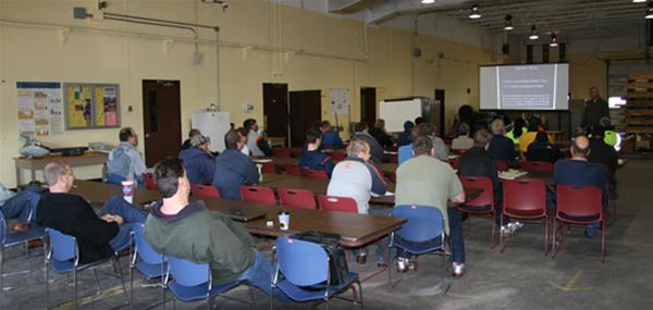 Brown Traffic Products of Davenport, Iowa held training sessions on its products at ATREL on April 3-4, 2013. The sessions attracted traffic engineers from all over Illinois.