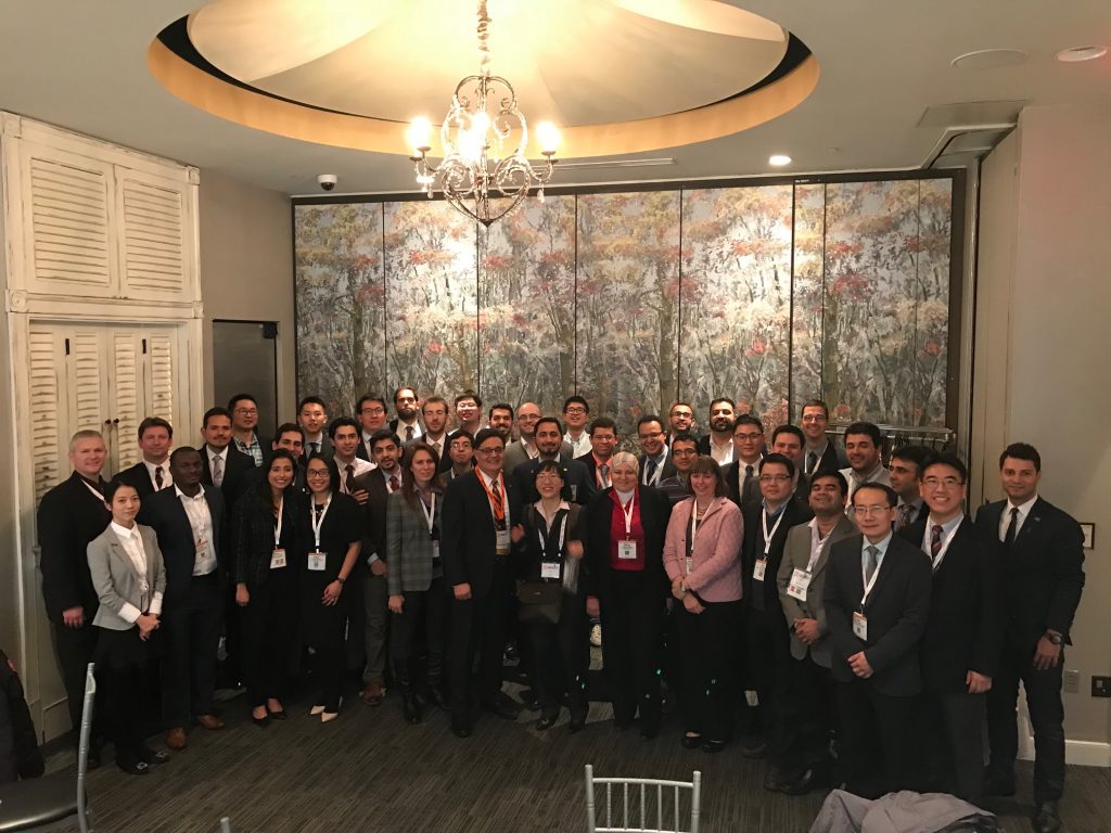 Bliss Professor and Illinois Center for Transportation Director Imad Al-Qadi hosted a luncheon for his past and present students during the 97th Annual Meeting of the Transportation Research Board in Washington, D.C.
