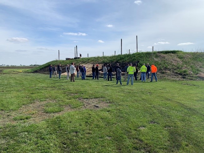 Module III attendees learn all about field guides for construction inspection at the Erosion and Sediment Control Training Center in Urbana earlier in April.