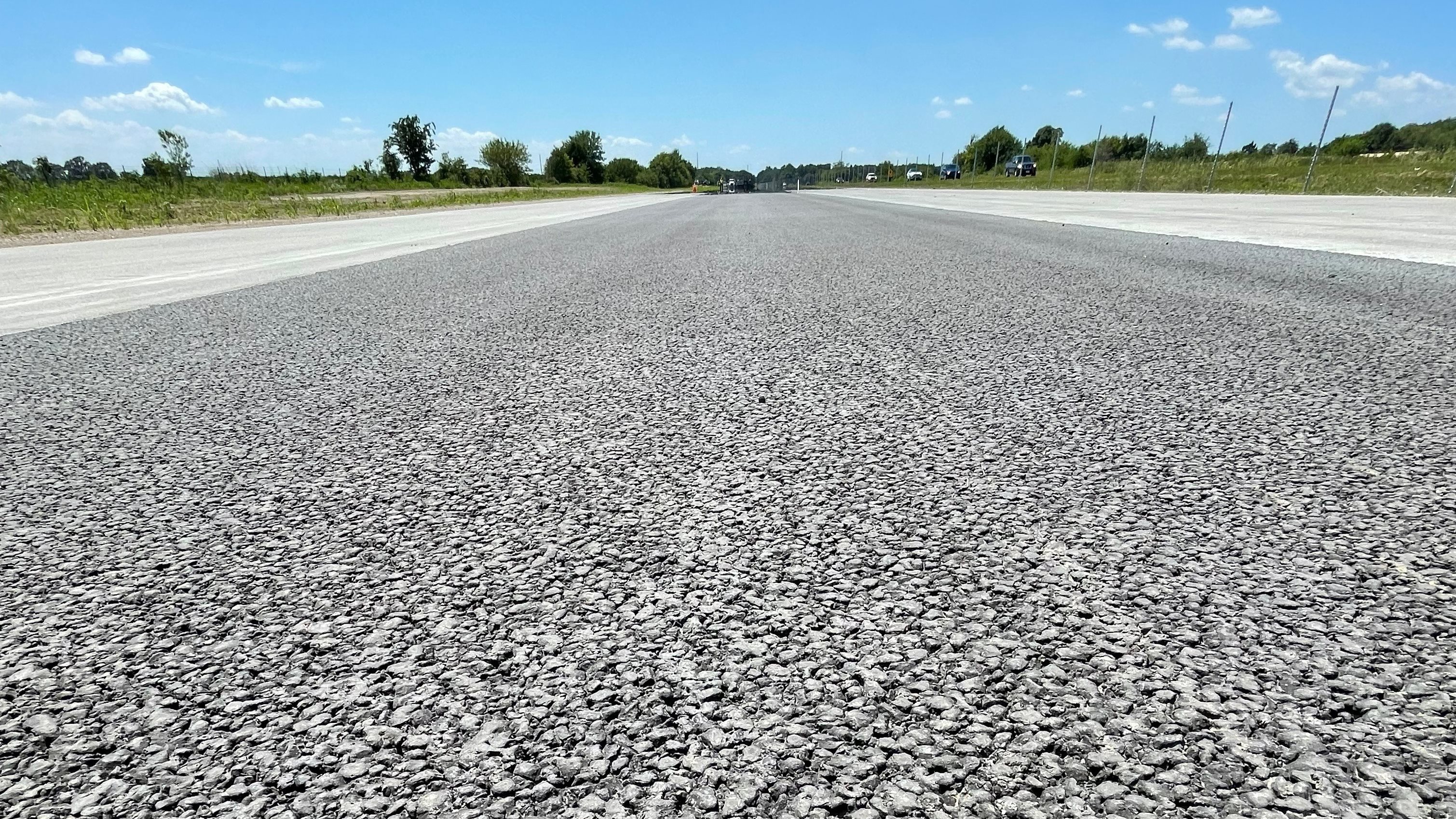 Skid testing is used to measure the frictional resistance of pavement surfaces. The current method for skid testing relies on sample methods and is labor-intensive. A new technique based on stereo vision and deep learning will allow agencies to continuously measure the geometry and dimensions of a pavement surface so they can simulate this test over an entire highway network.