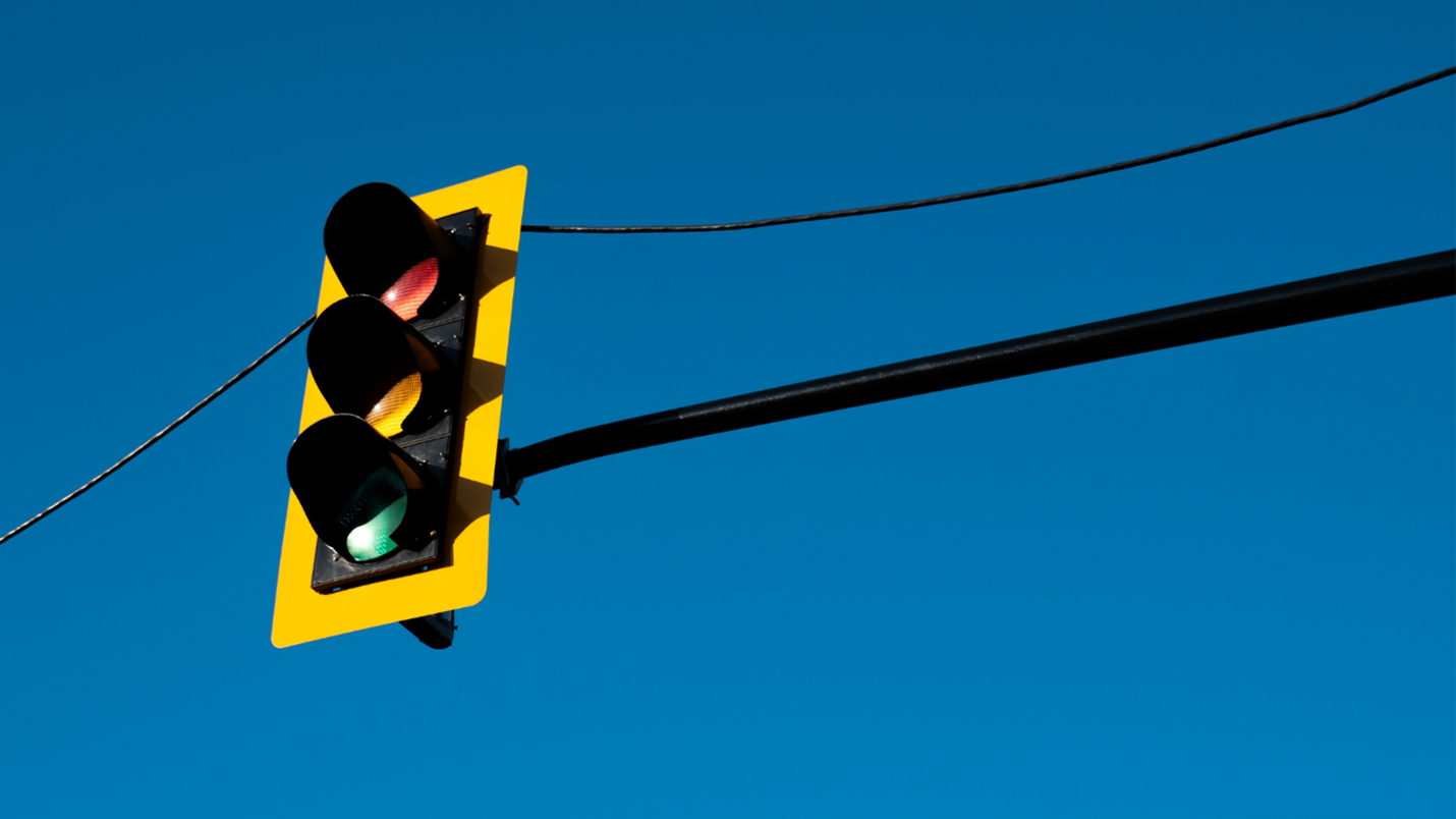 Over 300,000 traffic signals help control intersections throughout the U.S., according to the Federal Highway Administration. Traffic signals typically consist of three components: a system that coordinates the timing of the traffic signals, equipment such as steel poles, and devices that communicate with sensors that detect vehicles and the system that controls traffic.