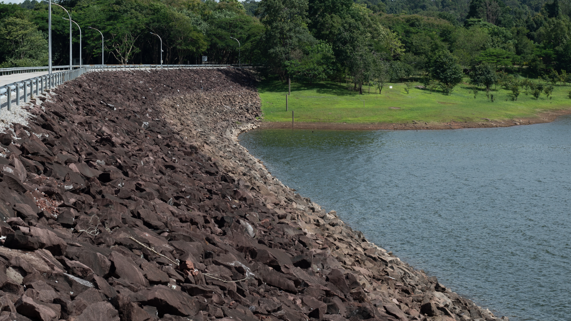 Riprap &amp;amp;mdash; used to protect shorelines against erosion &amp;amp;mdash; is commonly made from granite or limestone and is sometimes made from rubble from building and paving demolition. Placing improperly sized riprap by shorelines may lead to increased erosion.