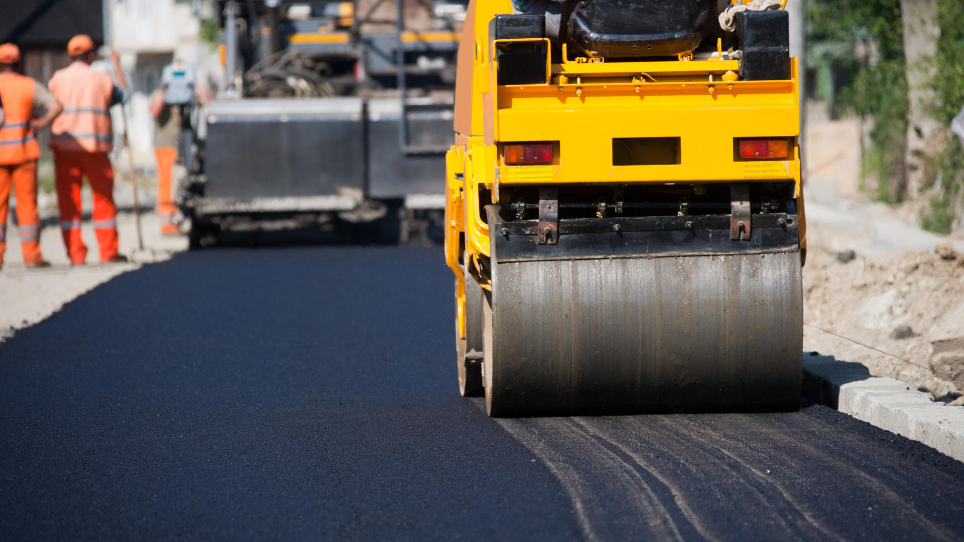 Placing an asphalt overlay over an existing pavement extends the life cycle of pavement, improves the ride quality and reduces noise levels.
