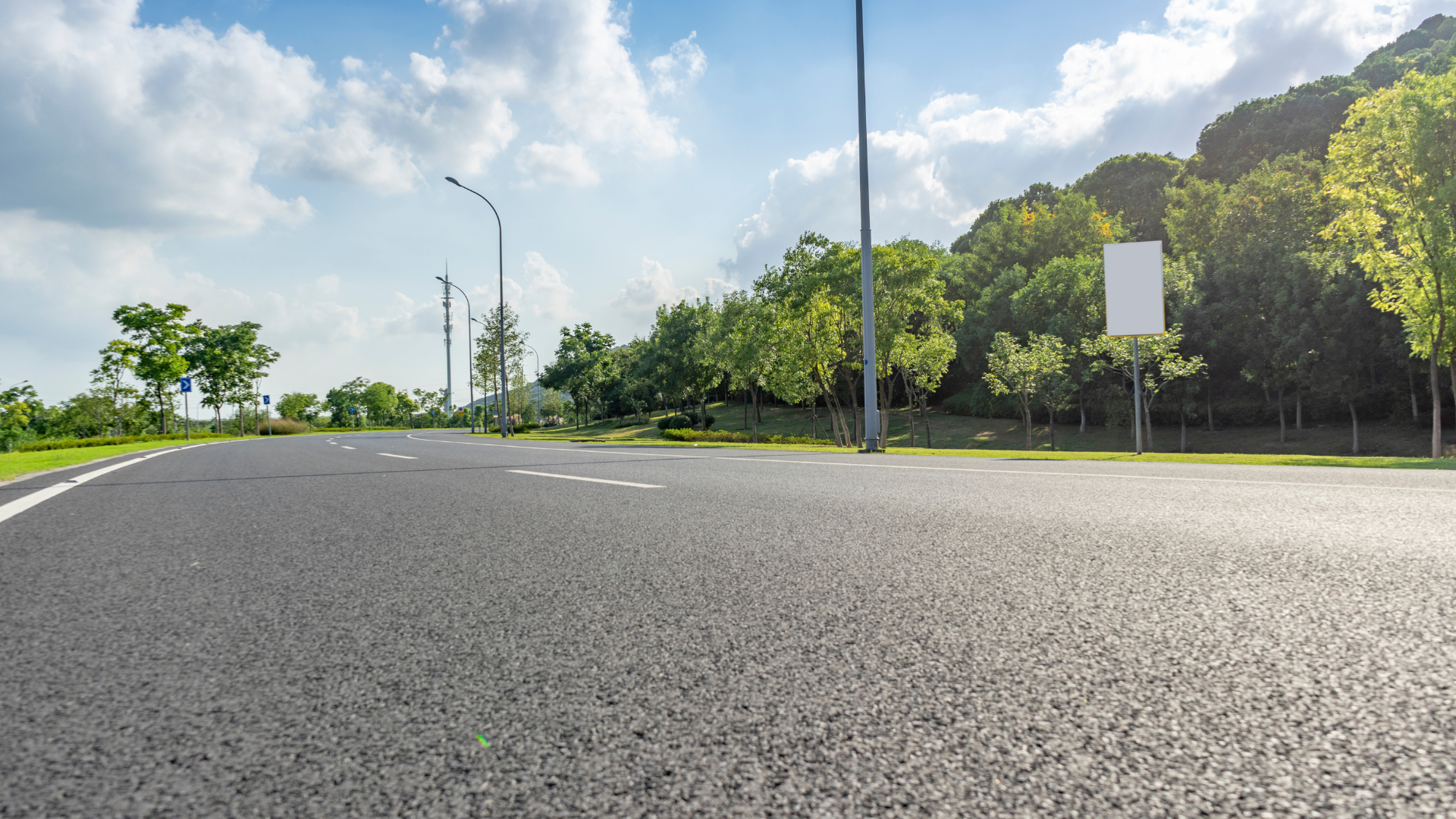 Flexible, or asphalt, pavements provide smooth, quiet and skid-resistant roads for the traveling public.